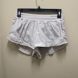 lululemon athletica Light Cream Athletic Shorts